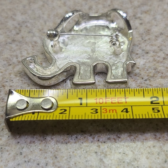 ALABAMA FANS ELEPHANT silver tone Pendant - Picture 4 of 10